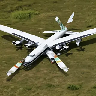crashed plane png