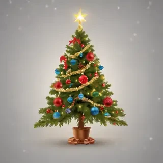 merry christmas no background