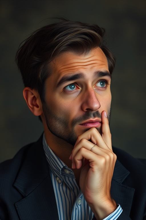 thinking person