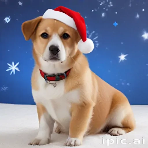 christmas dog backgrounds