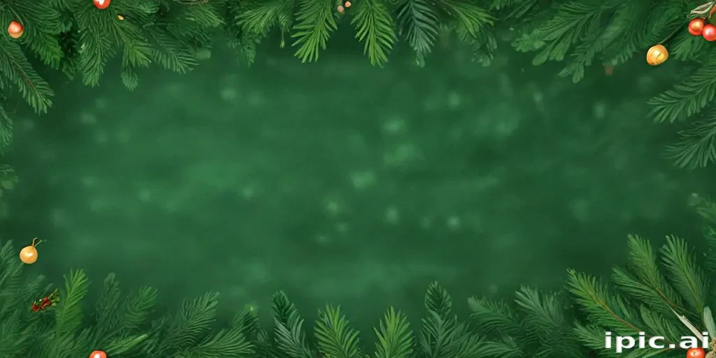 green christmas background