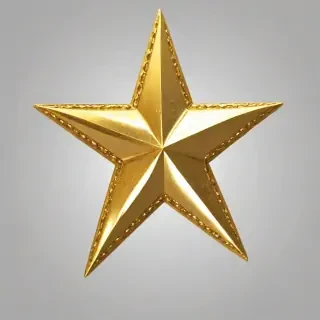 gold star png transparent