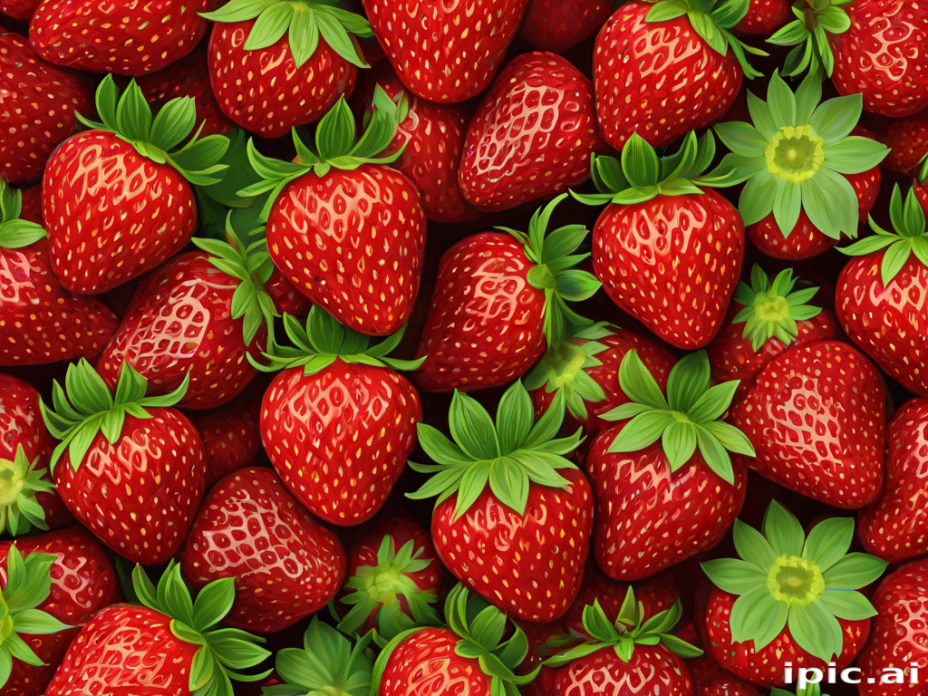 strawberry background