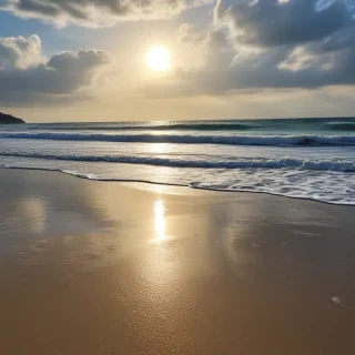 iphone beach