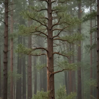 pine tree transparent