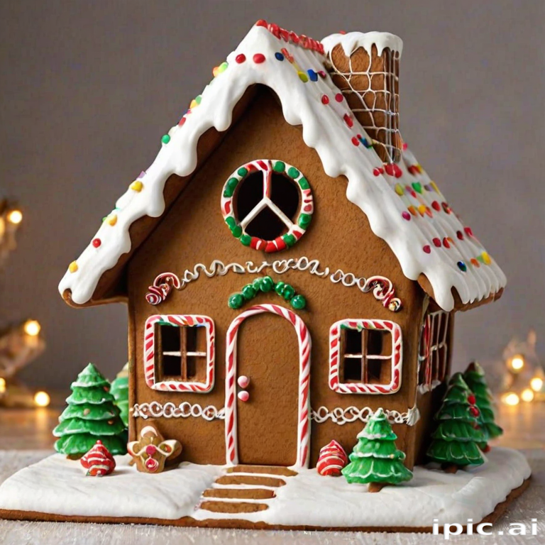 gingerbread house png