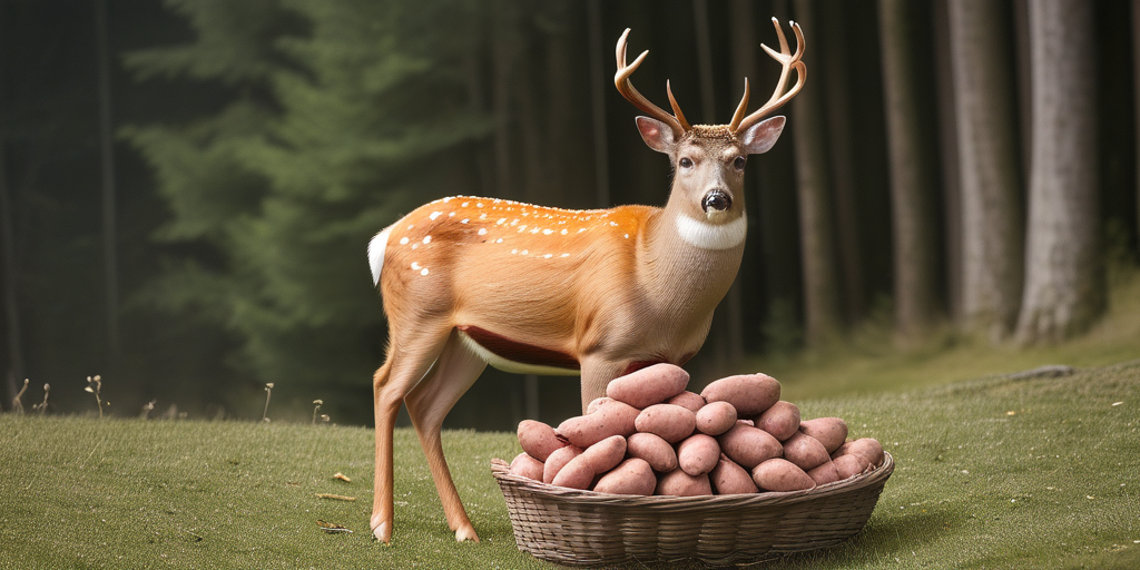 do deer like sweet potatoes