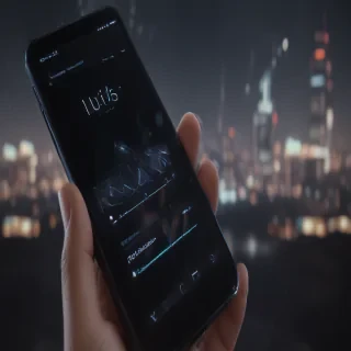 dark phone background