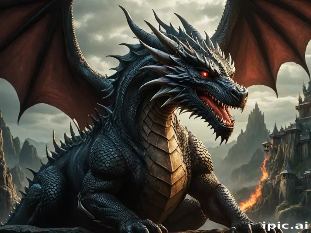 dragon backround
