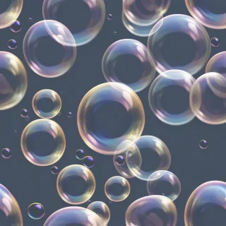 bubbles transparent