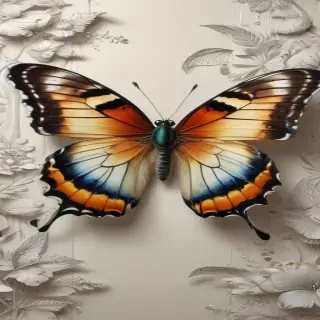 drawing pic of butterfly