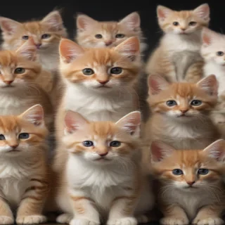 kittens transparent background