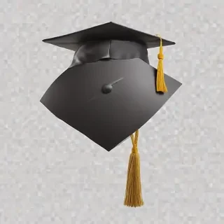 graduation cap transparent background