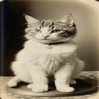 vintage cat pictures