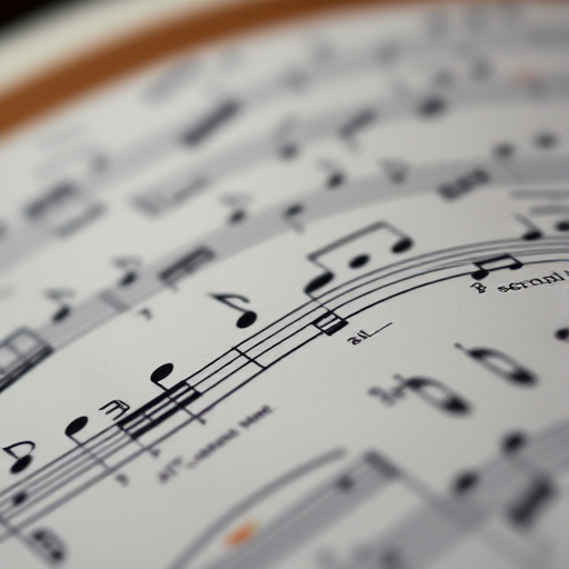 notes music background