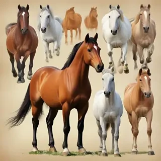 horses clip art