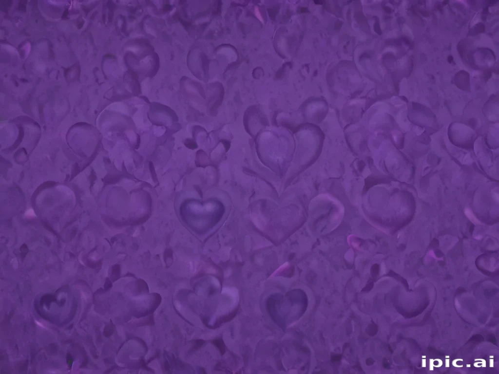 purple heart pattern wallpaper