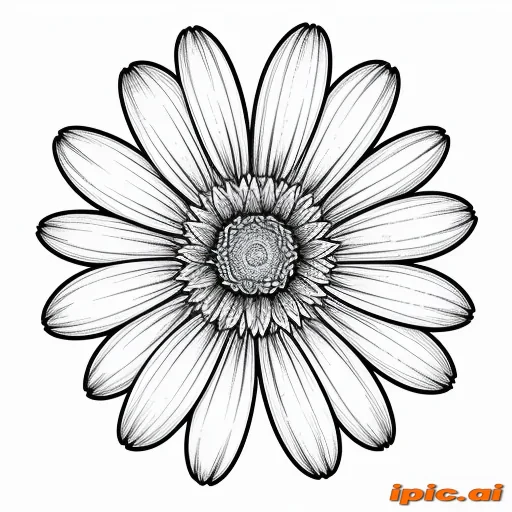 line work flowers