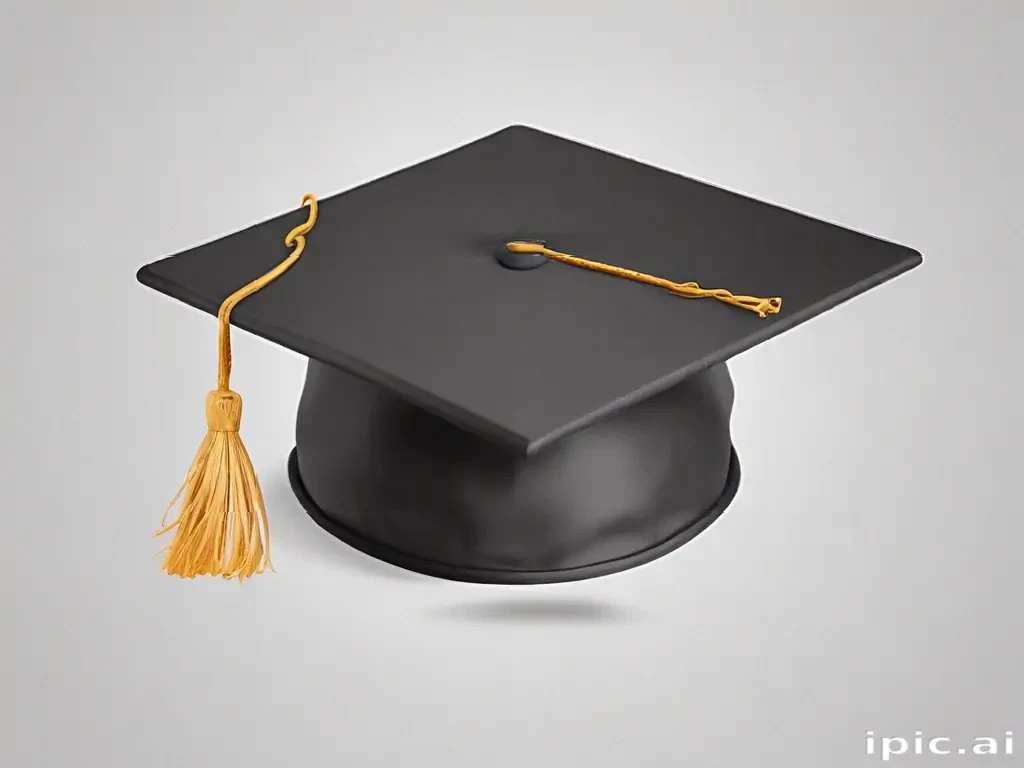 graduation cap transparent background