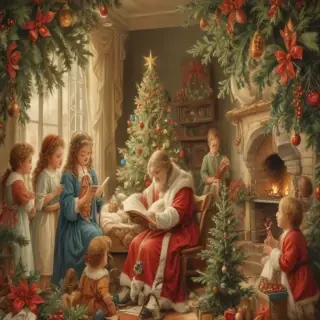 free printable vintage christmas images