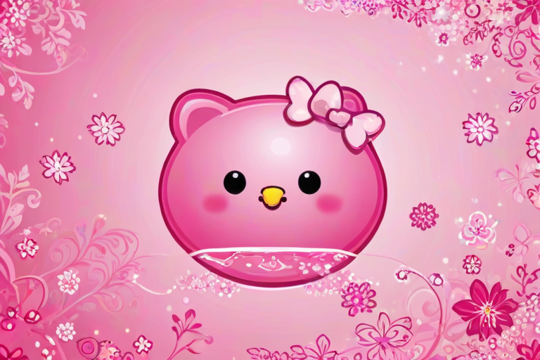 cute pink screensavers