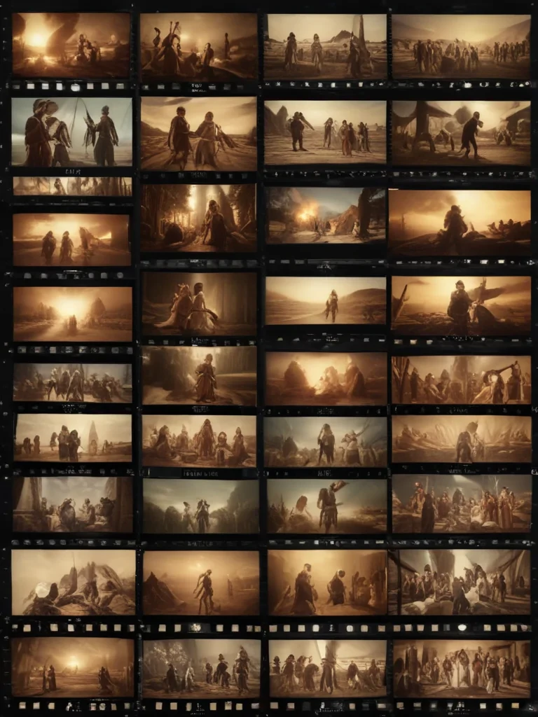 film strip template