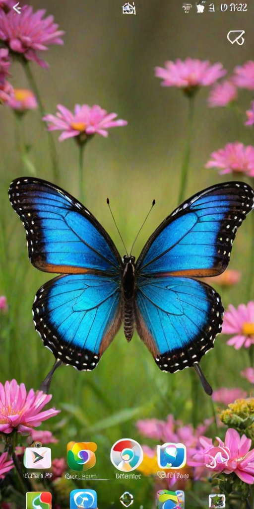 butterfly home screen