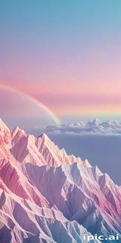 pastel rainbow aesthetic wallpaper