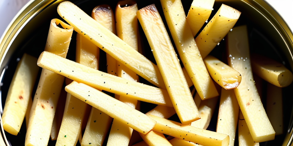 potato sticks in a can