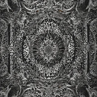 black and white pattern