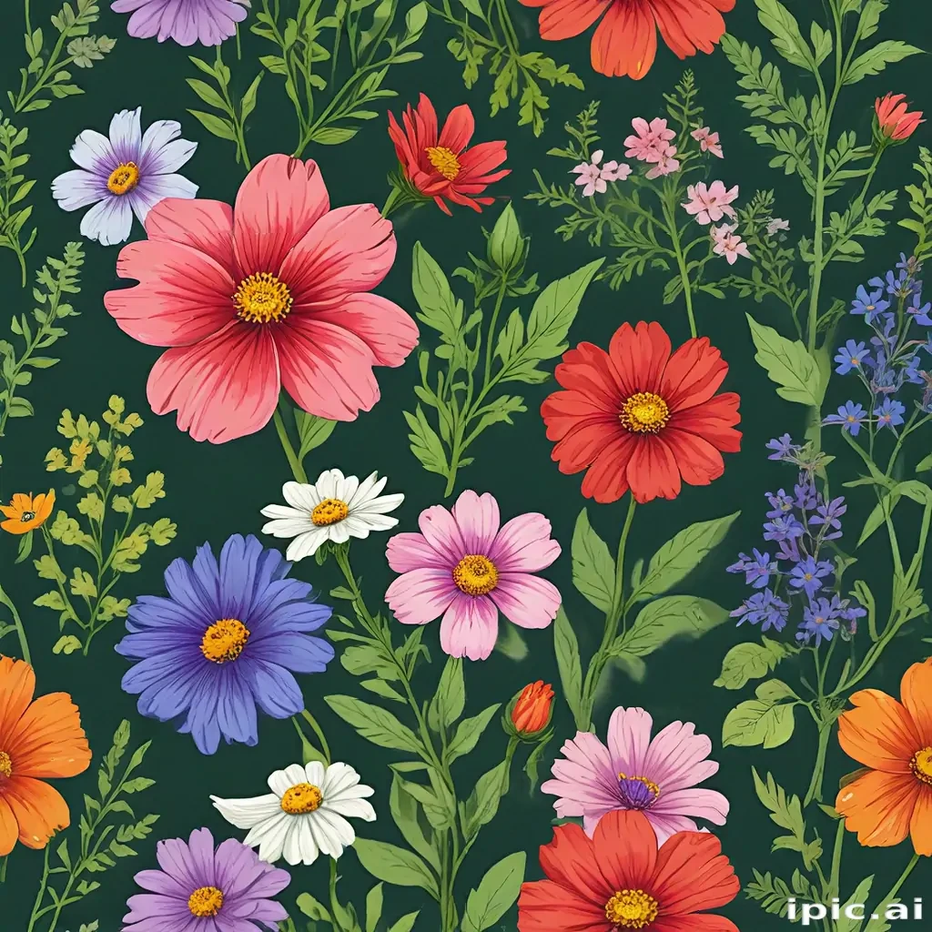 free wildflower clipart
