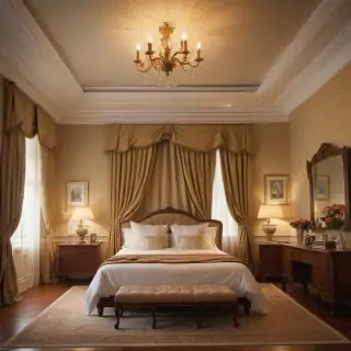 background of a bedroom