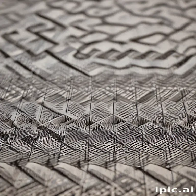patterned line