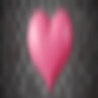 pink heart png