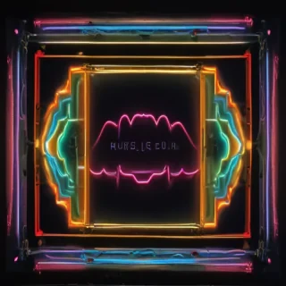 neon frame