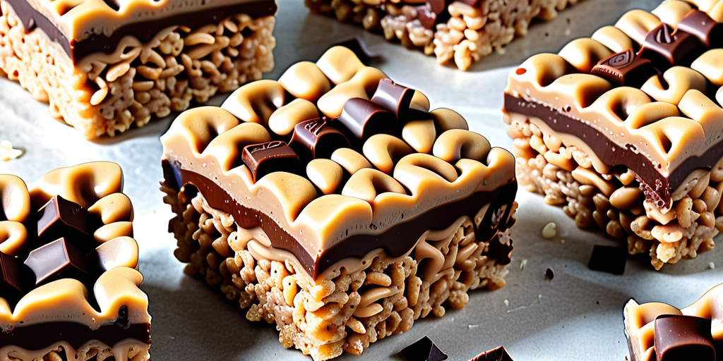 peanut butter chocolate rice krispies