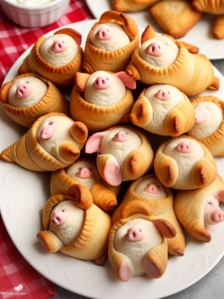 pigs in a blanket with biscuits