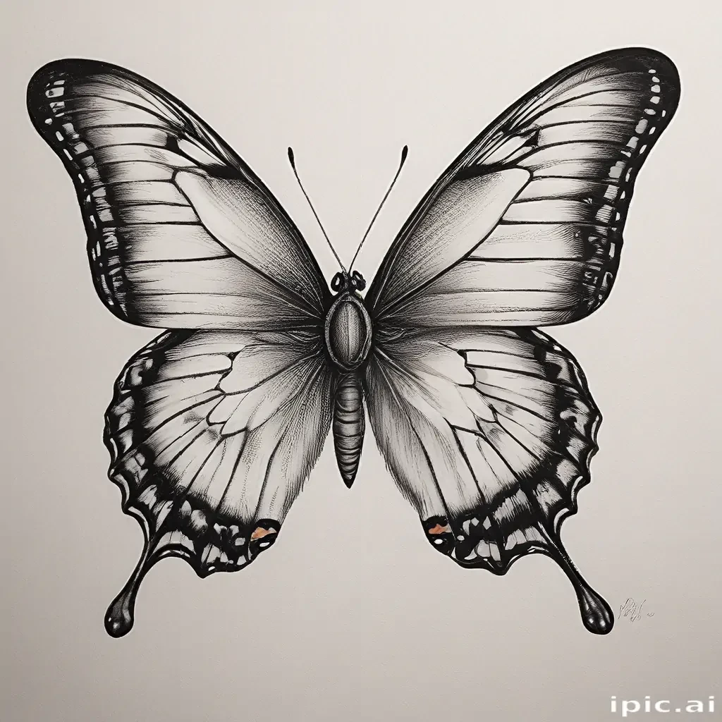 buterfly drawings