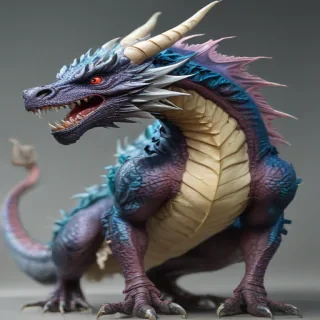 transparent dragon
