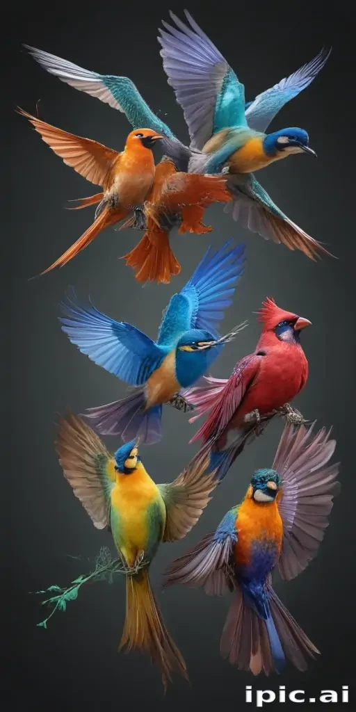 birds transparent background