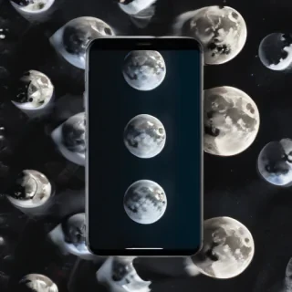 moon phone wallpaper