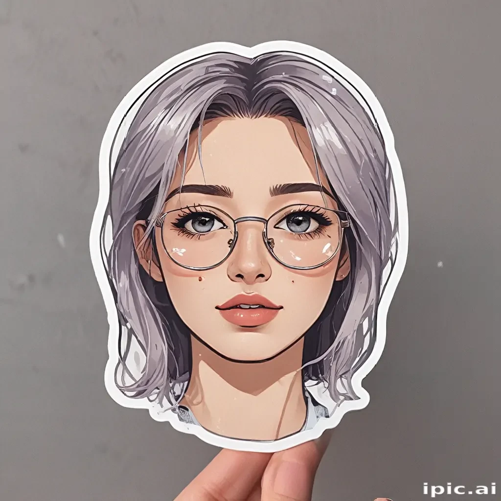 transparent aesthetic sticker