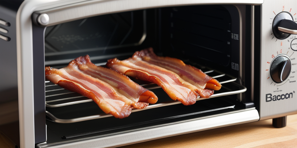 how do i cook bacon in a toaster oven