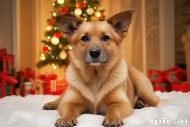 dog christmas backgrounds
