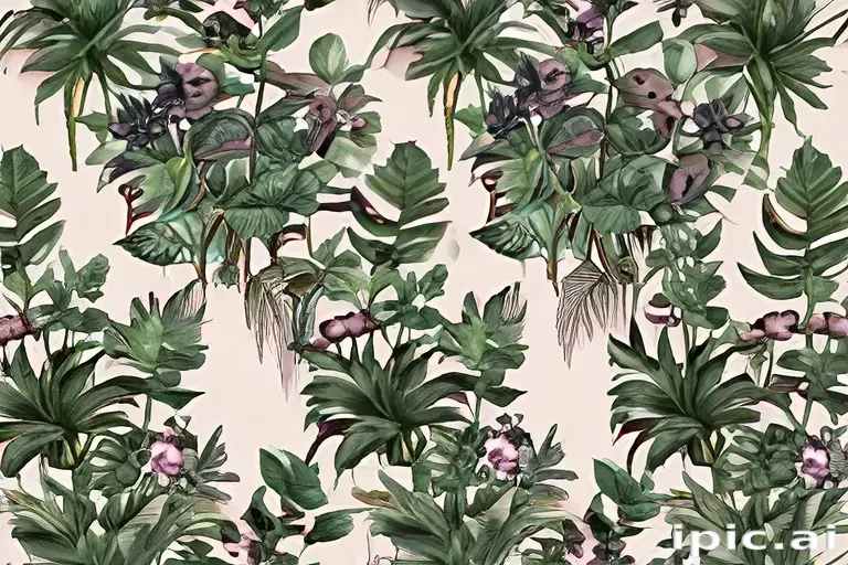 aesthetic plants png