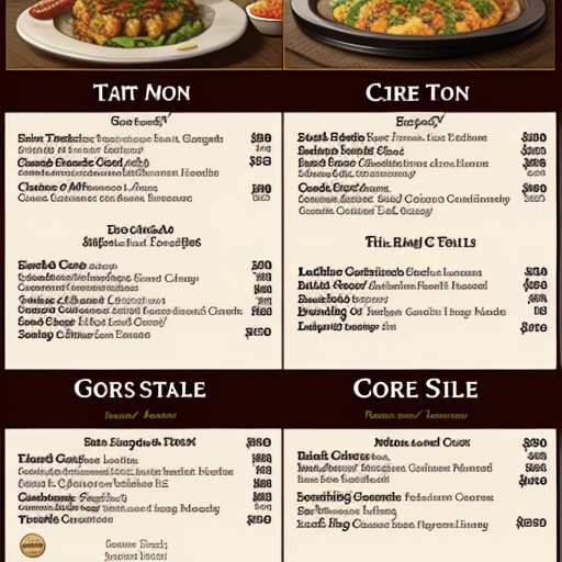 stonefire grill menu with prices
