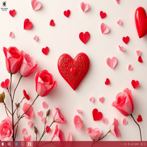 aesthetic valentines day wallpaper desktop