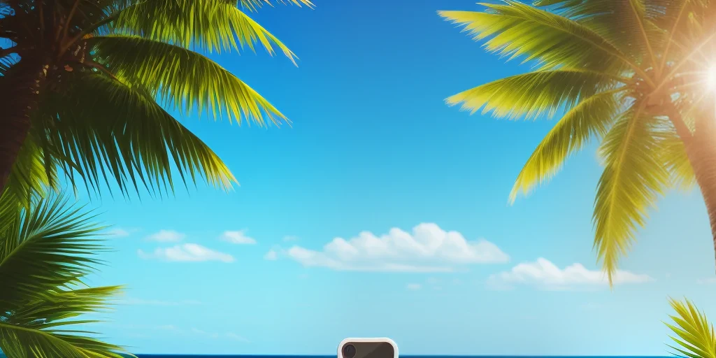 summer phone background