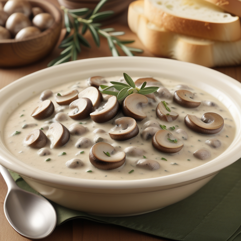 creamy mushroom sauce olive garden
