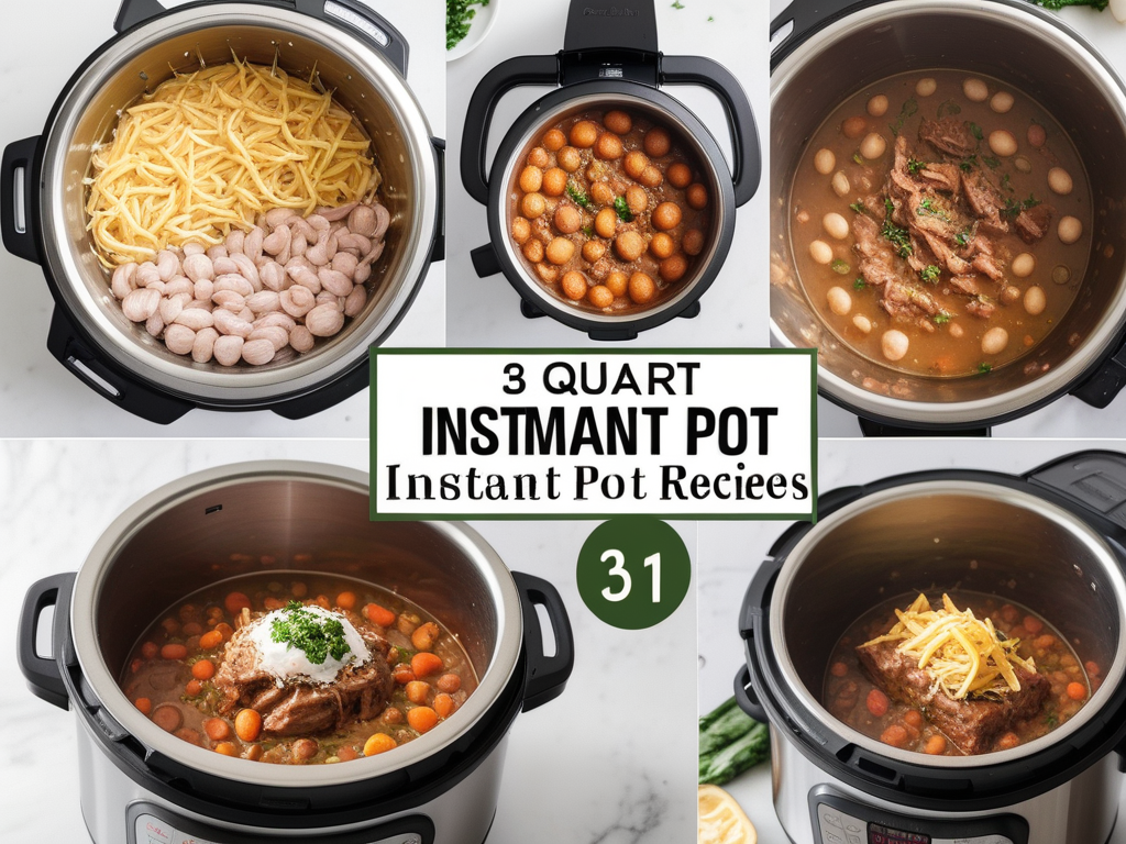 3 quart instant pot recipes